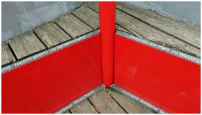 Nahblick auf den Westzipfel