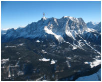 Blick auf die Zugspitze