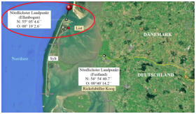Lage des n�rdlichsten Landpunktes 