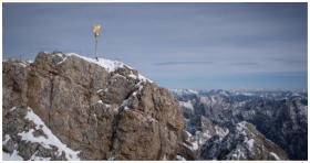 Zugspitze - Deutschlands h�chster nat�rlicher Punkt