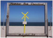 Der n�rdlichste Punkt Deutschlands wird in einen w�rdigen Rahmen gesetzt