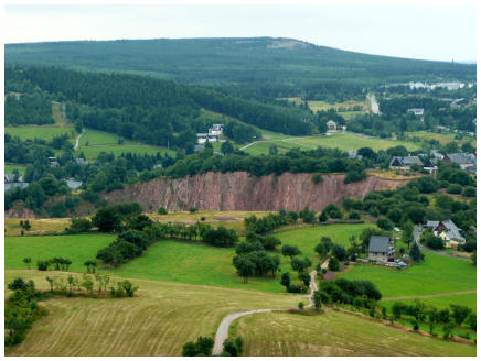 Blick auf den Kahleberg